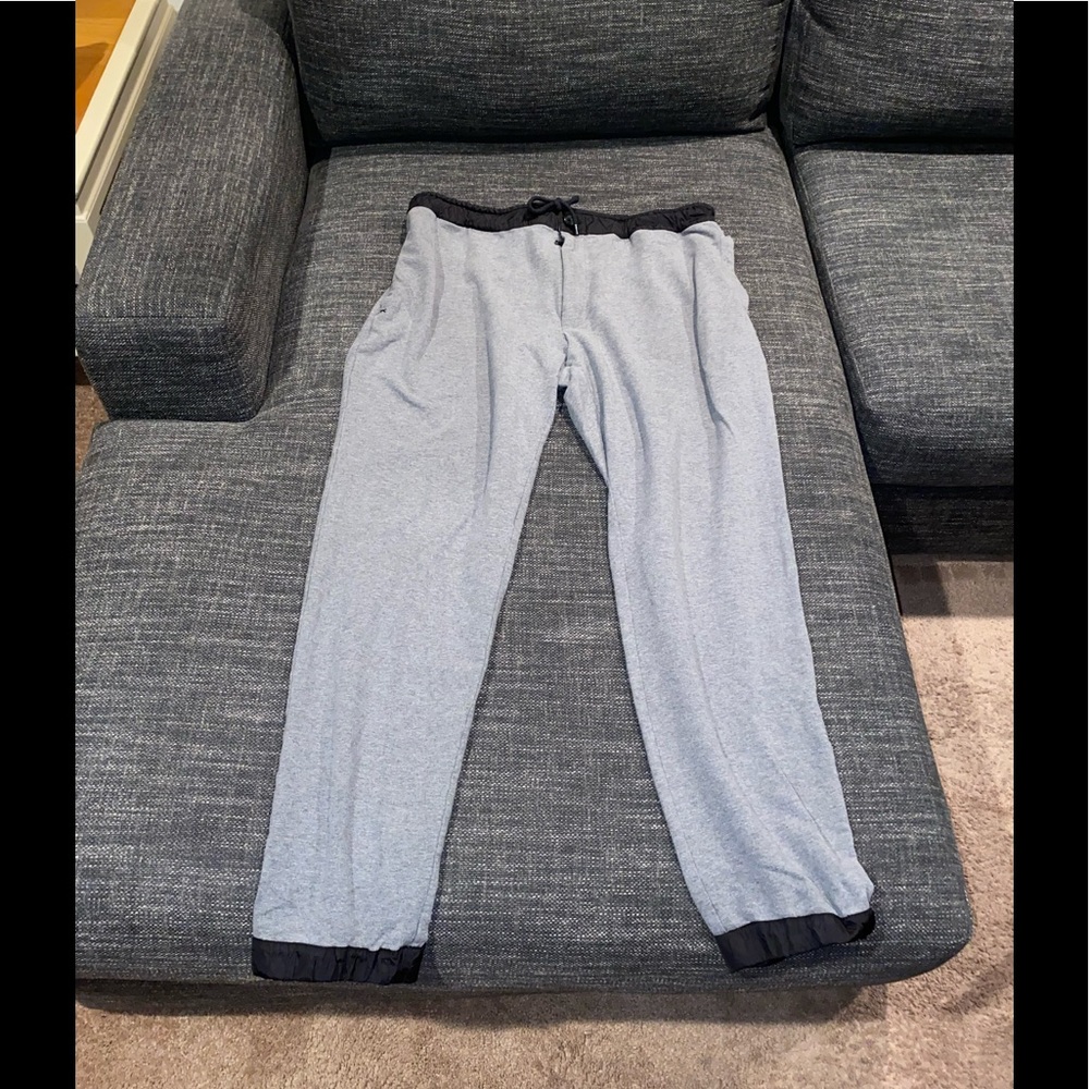 Michael Kors Grey Sweatpants Button Zipper XXL